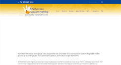Desktop Screenshot of cheltenhamcustomframing.com.au